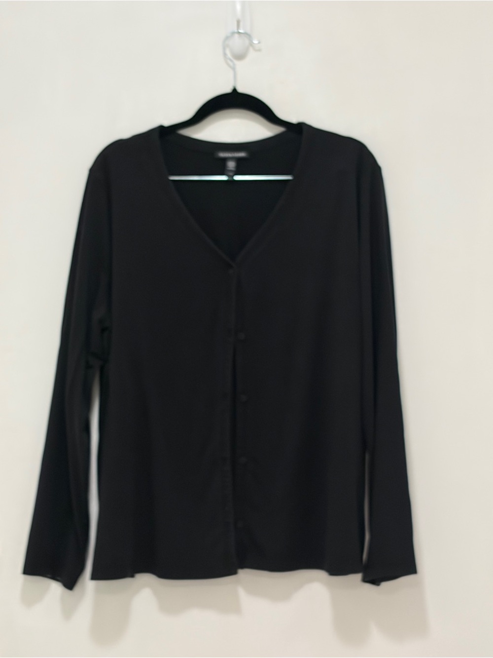 Eileen Fisher Black Cardigan Top